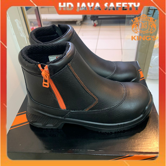 Sepatu Safety King KWD 206 Zipper - Safety Shoes King Honeywell KWD 206 Berkualitas