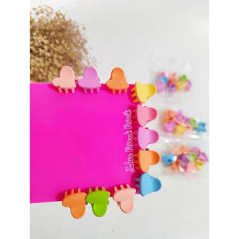 jepit rambut mini korea / jepit rambut anak isi 10 pcs