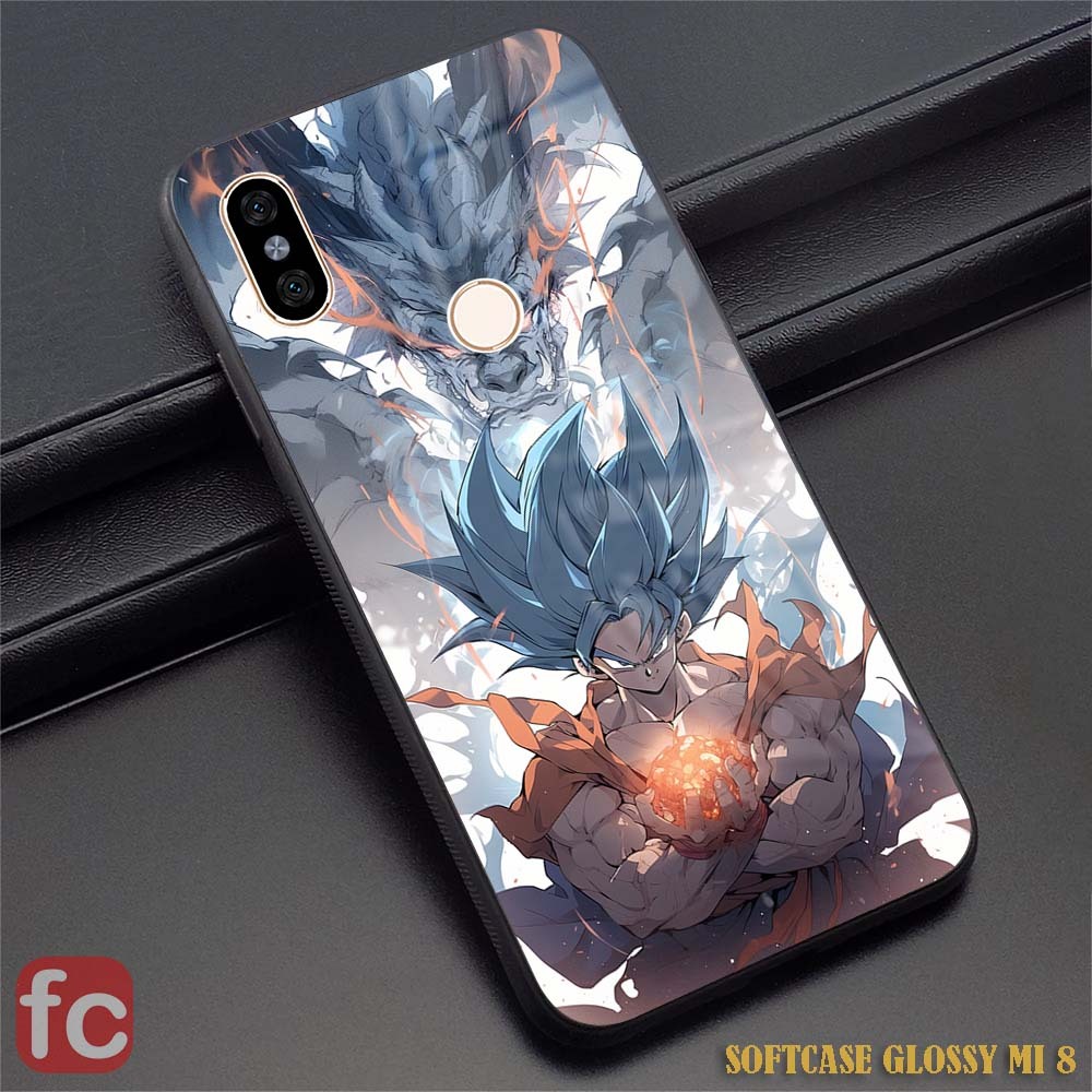 Softcase Glossy Xiaomi Mi 8 |FR74| Mi 8lite Lite Case Kilau Mi8 | Kesing Silicon Casing Freedom Case