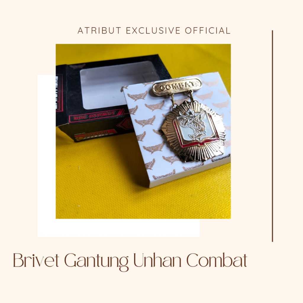 PIN/BRIVET UNHAN  COMBAT GANTUNG EXCLUSIVE