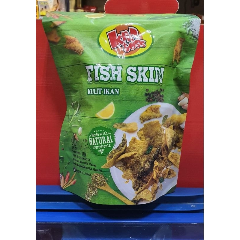 

Krip Toss Fish Skin / Kulit Ikan 75gr