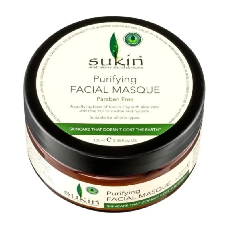 Sukin purifying Facial Masque Clay Mask Sukin/Facial Mask Sukin 100ml