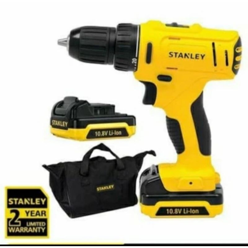 STANLEY 12V HAMMER DRILL SCH121S2/CORDLESS BOR CAS/BOR TEMBOK BESI