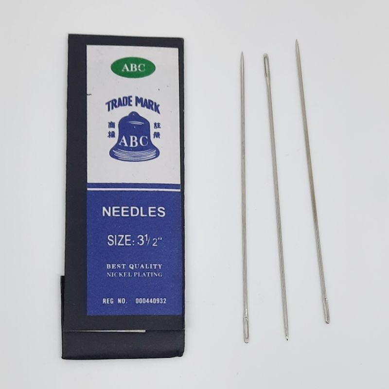 [per bungkus] Jarum Kasur / Jarum Jahit Kasur