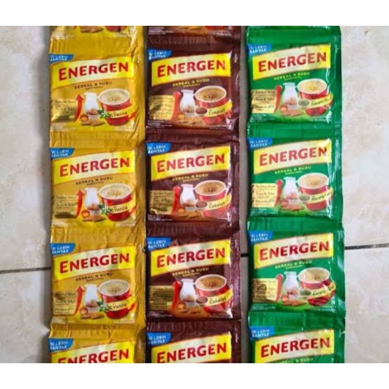 

Energen 1 Renceng Isi 10 sachet 5 Varian