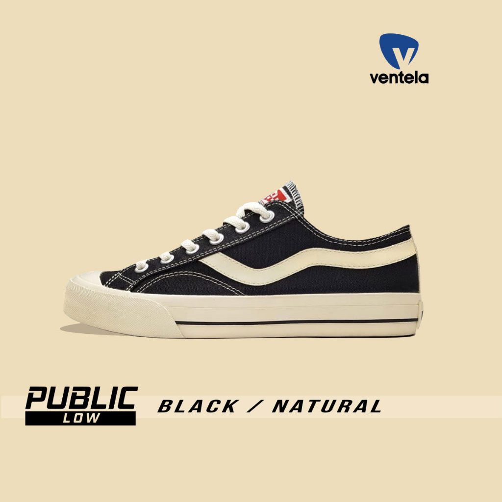 Sepatu Ventela Original Public Low Ventela x Evil Low and High Casual Shoes