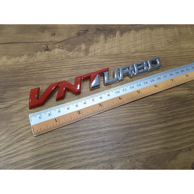 Emblem VNT turbo fortuner/emblem tulisan VNT turbo fortuner