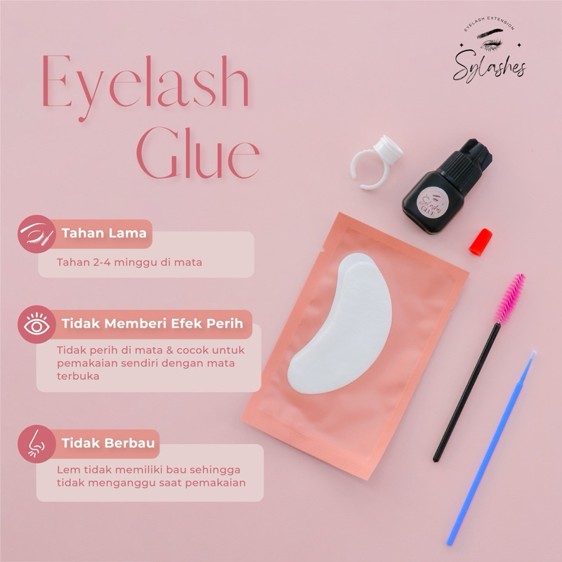 lem bulu mata eyelash extension tahan lama