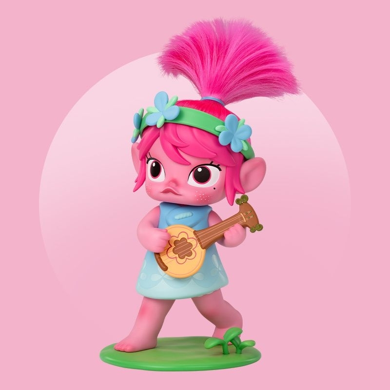 (Ready Stock) Molly Trolls Poppy Figurine Original Pop Mart Trolls Molly Poppy