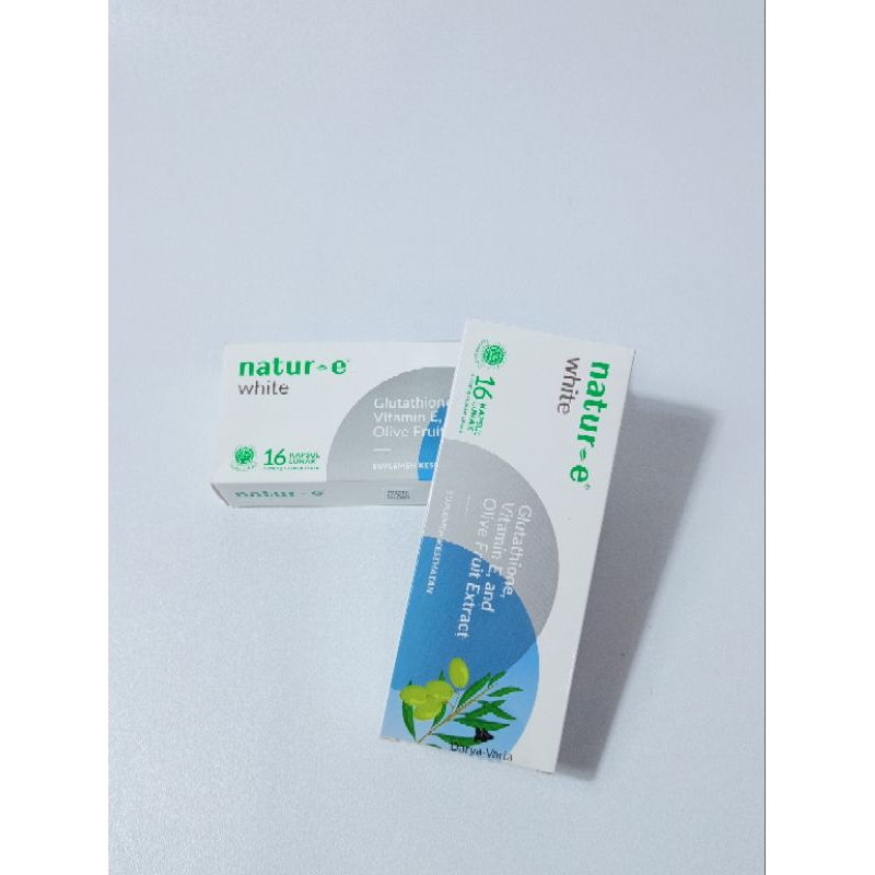 Natur E Kapsul White/Kapsul Vitamin/Kapsul Mencerahkan