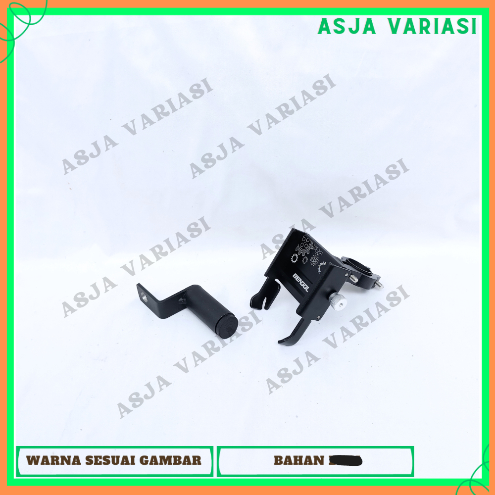 PAKET HOLDER GPS HP NMAX AEROX LEXI VARIO BEAT SCOOPY REVO SUPRA SPION PHONE HOLDER BG ALUMUNIUM STA