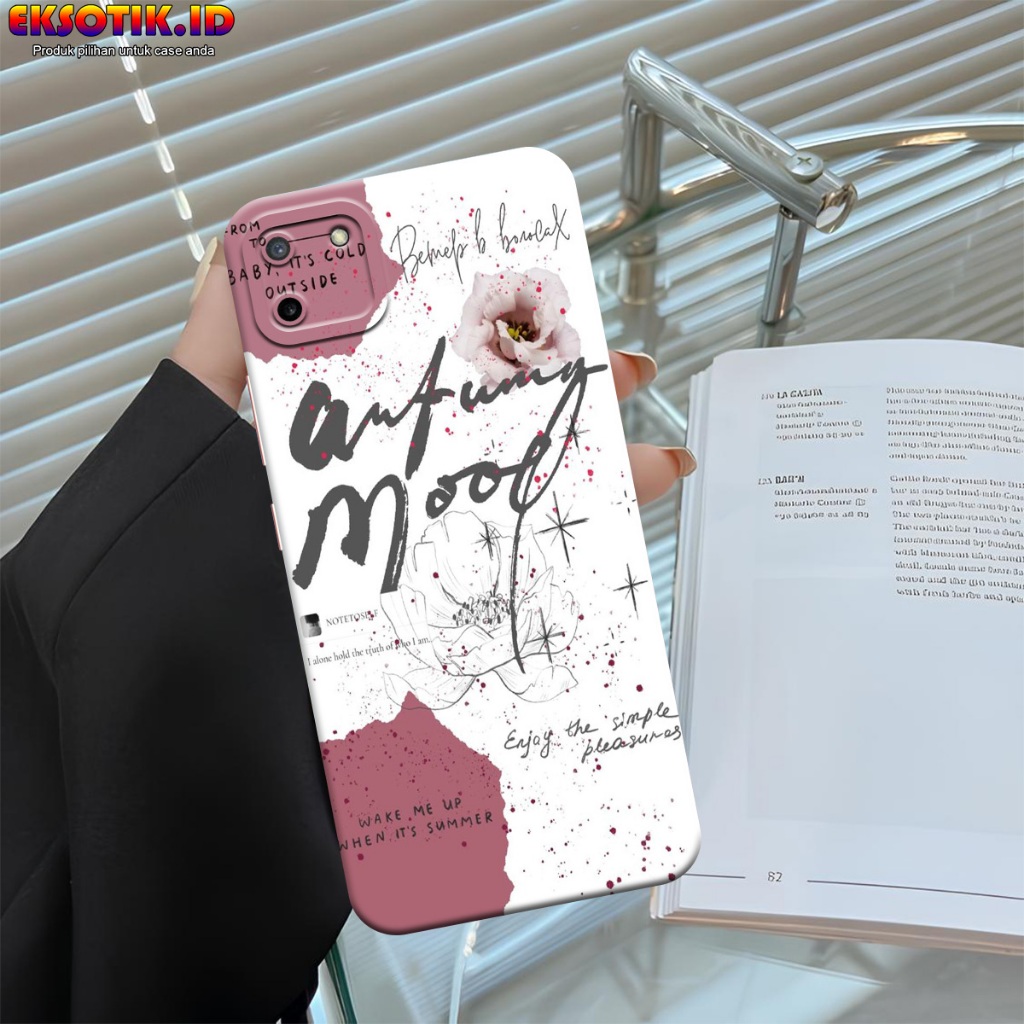 Case Realme C11 2020 - Casing Realme C11 2020  - Fashion Case - Silikon Realme C11 2020  - Motif Ker