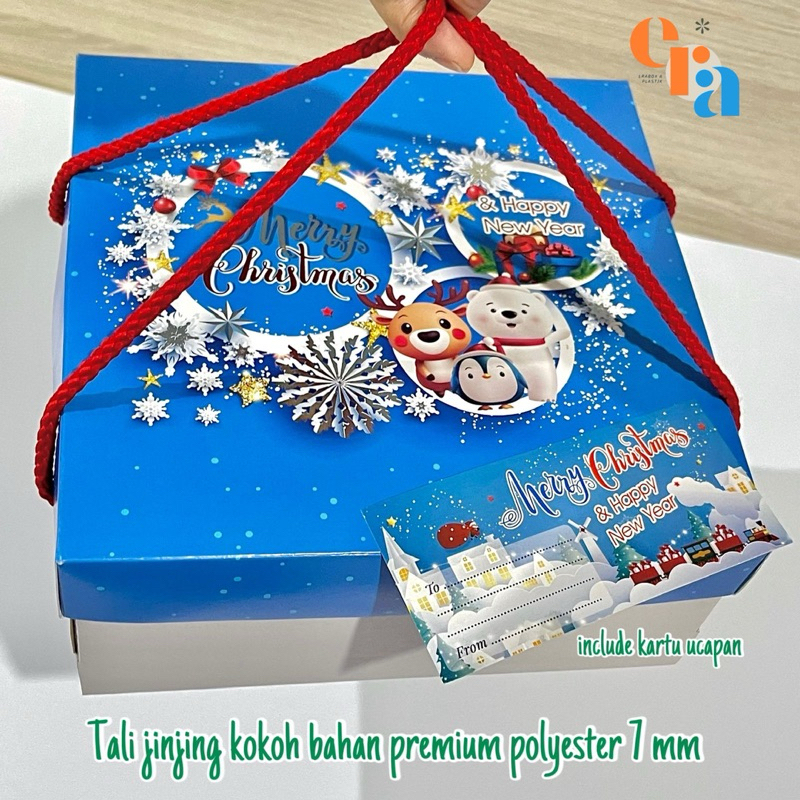 

Dus Kue Tart Motif Natal l Dus Kue Lapis Natal | Box Natal | Gift Box Christmas | Hampers Natal | Box Kue Natal | Tas Natal | Goodie Bag Natal | Christmas Hampers | Dus Toples Natal | Kotak Kue Lapis Tart | Hadiah Natal Kotak Kado Natal | Christmas Parcel