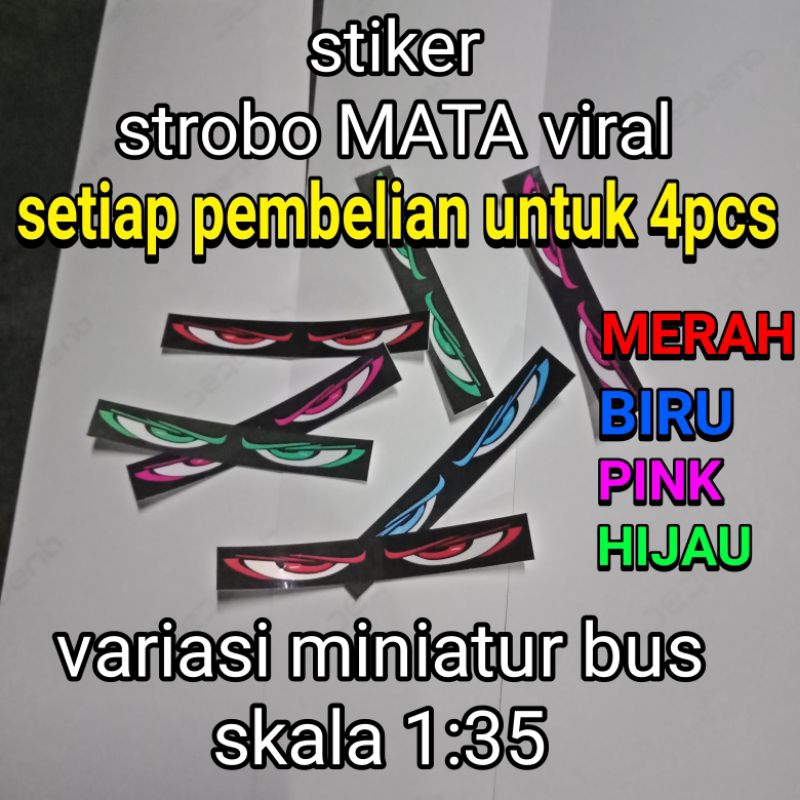 

Stiker Setrobo MATA Bus Telolet Basuri Viral