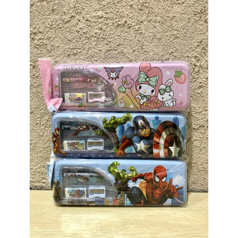 

kotan pensil/tempat pensil kaleng/pencil case/pensil case anak karakter