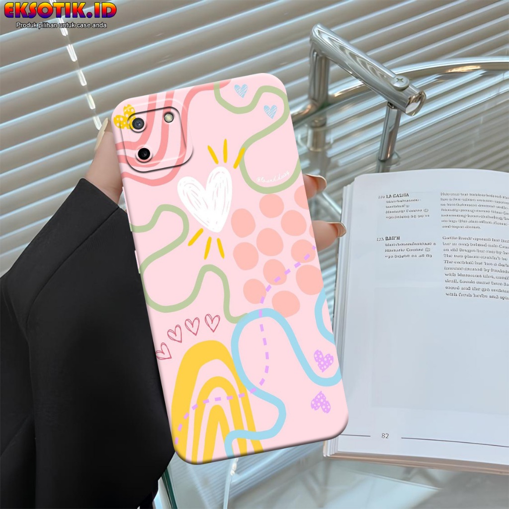 Case Realme C11 2020 - Casing Realme C11 2020  - Fashion Case - Silikon Realme C11 2020  - Motif Ker