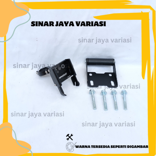PAKET HOLDER GPS HP PCX LOKAL 150 160 PHONE HOLDER BG ALUMUNIUM STANG MOTOR BRAKET BRACKET BREKET HO
