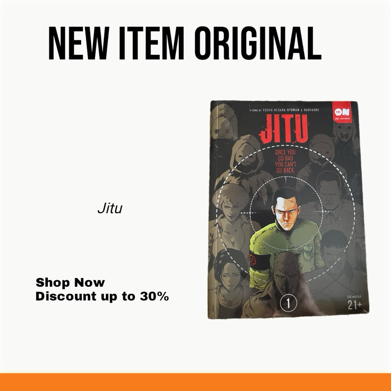 Buku Obral Gramedia - New Item - Novel Jitu Original