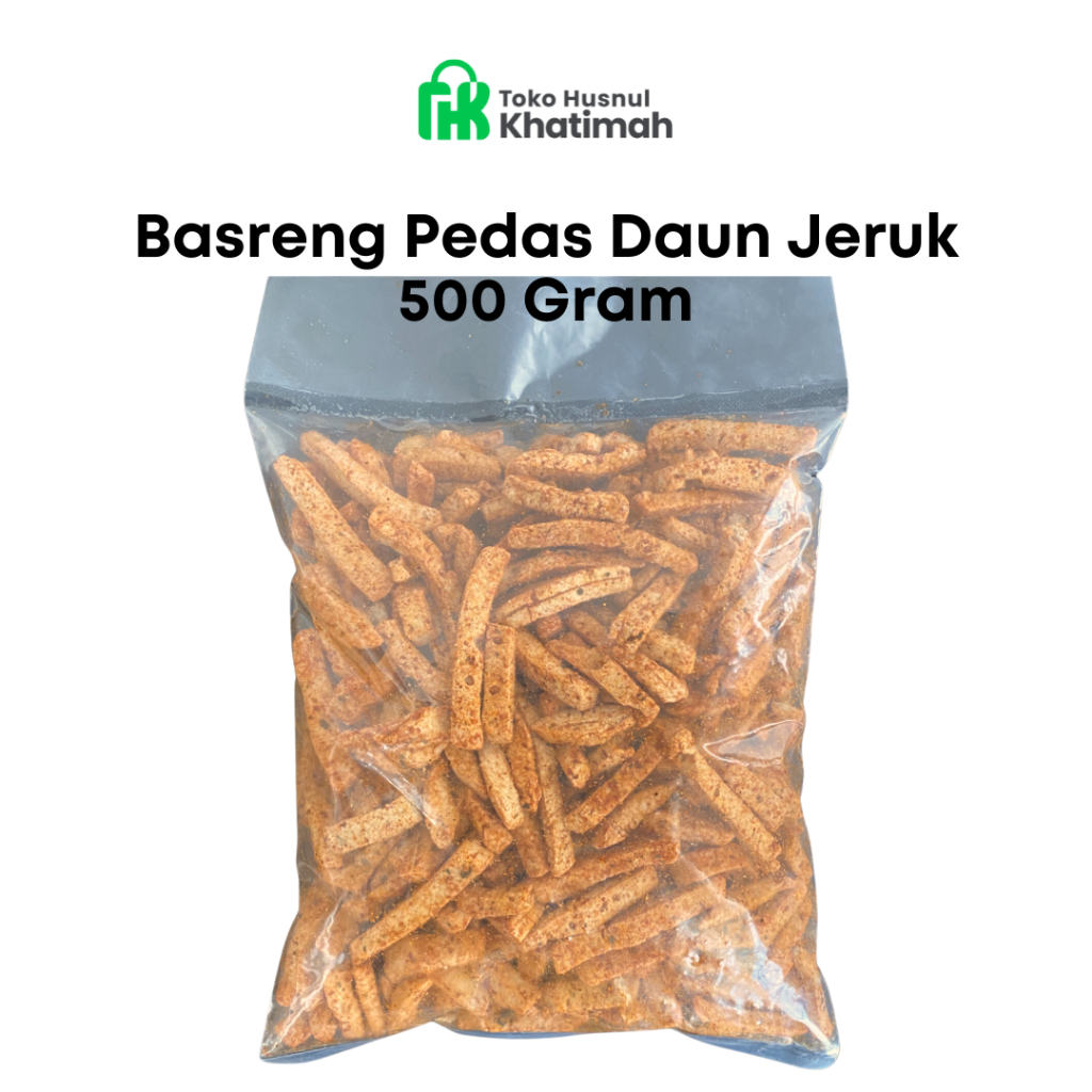 

WL Basreng Pedas Daun Jeruk 500 gram - Basreng Enak Halal Keripik Baso Goreng Enak