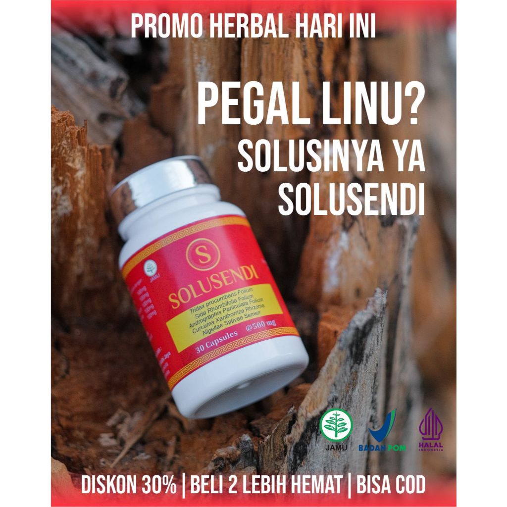 

Solusendi herbal asam urat dan sendi