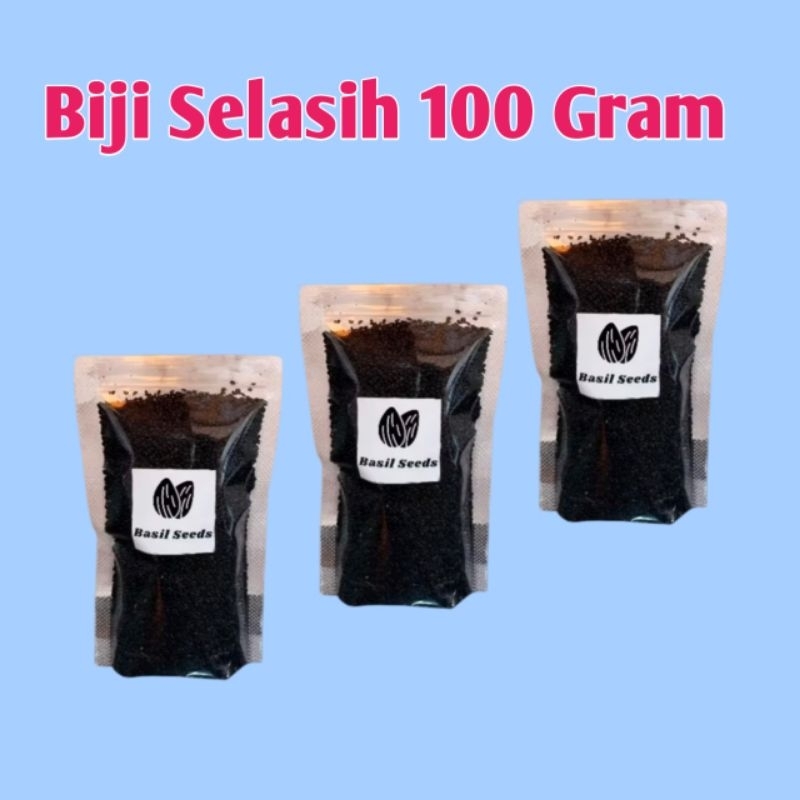 

Biji Selasih Premium NAA SASAME 100 gram