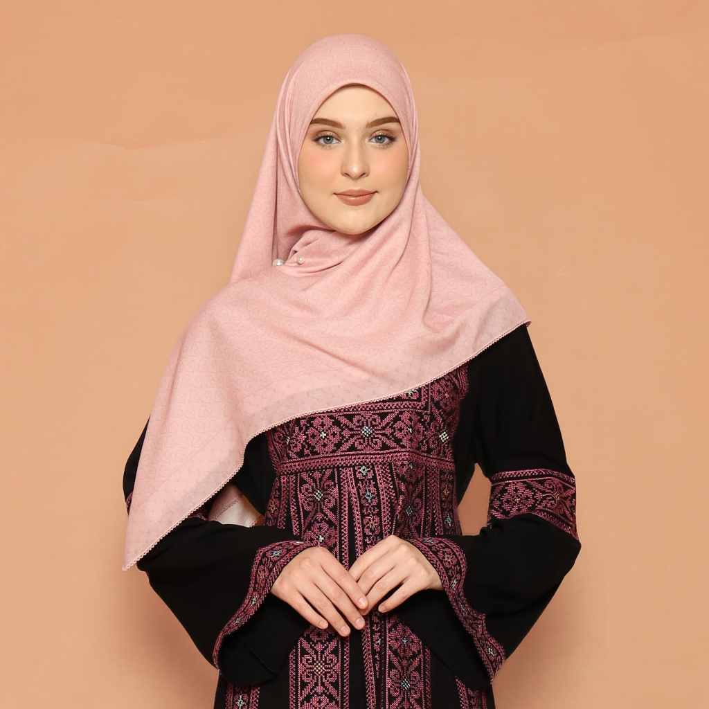 Jilbab Palestina | Keffiyeh Palestina - Jilbab Kiara Series