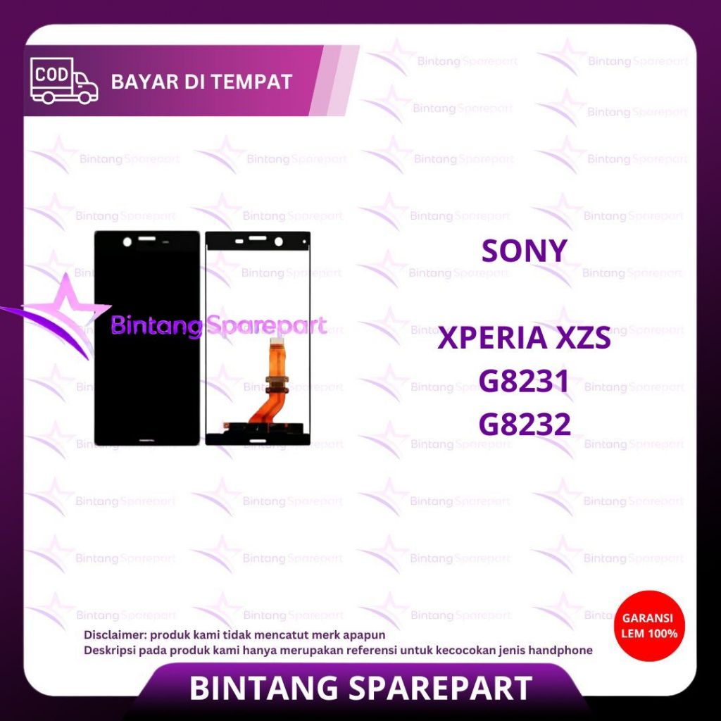 LCD TOUCHSCREEN SONY XPERIA XZS / G8231 / G8232