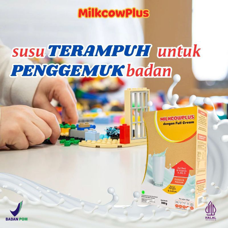 

MilkcowPlus Isi Dua Susu Penambah Berat Badan Dan Nafsu Makan Anak