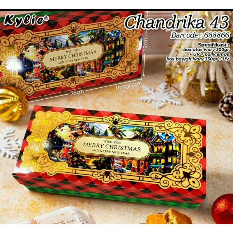 

BOX DUS PACKAGING NATAL/HAMPERS NATAL/25X12X7/BOX CHANDRIKA 43