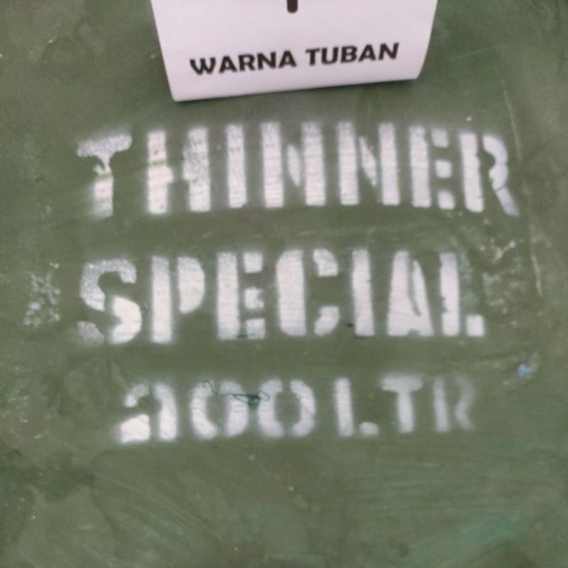 Thinner Curah A Special 1 Liter // Thinner A Spesial Eceran