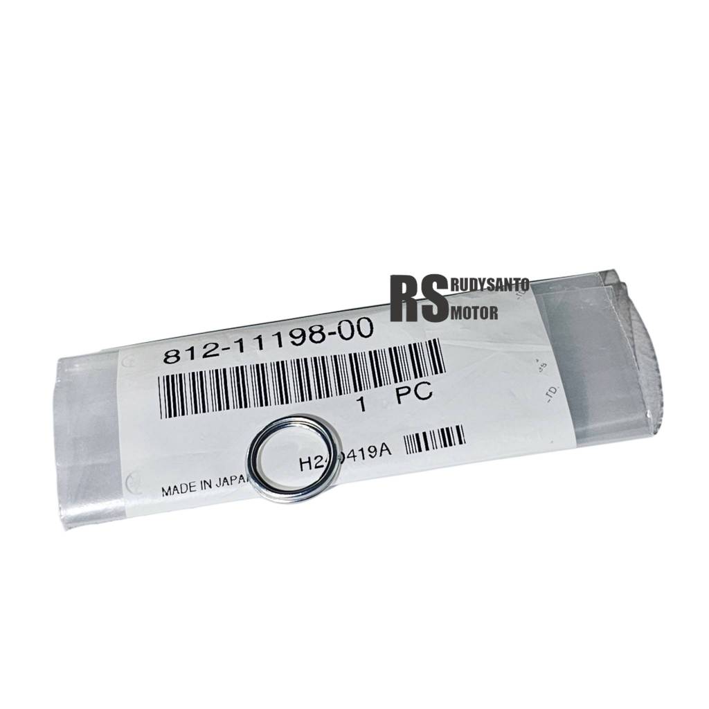 ING GASKET BAUT PEMBUANGAN OLI BAWAH VEGA FORCE ZR JUPITER Z1 MIO SOUL ORIGINAL YAMAHA 812-11198-00