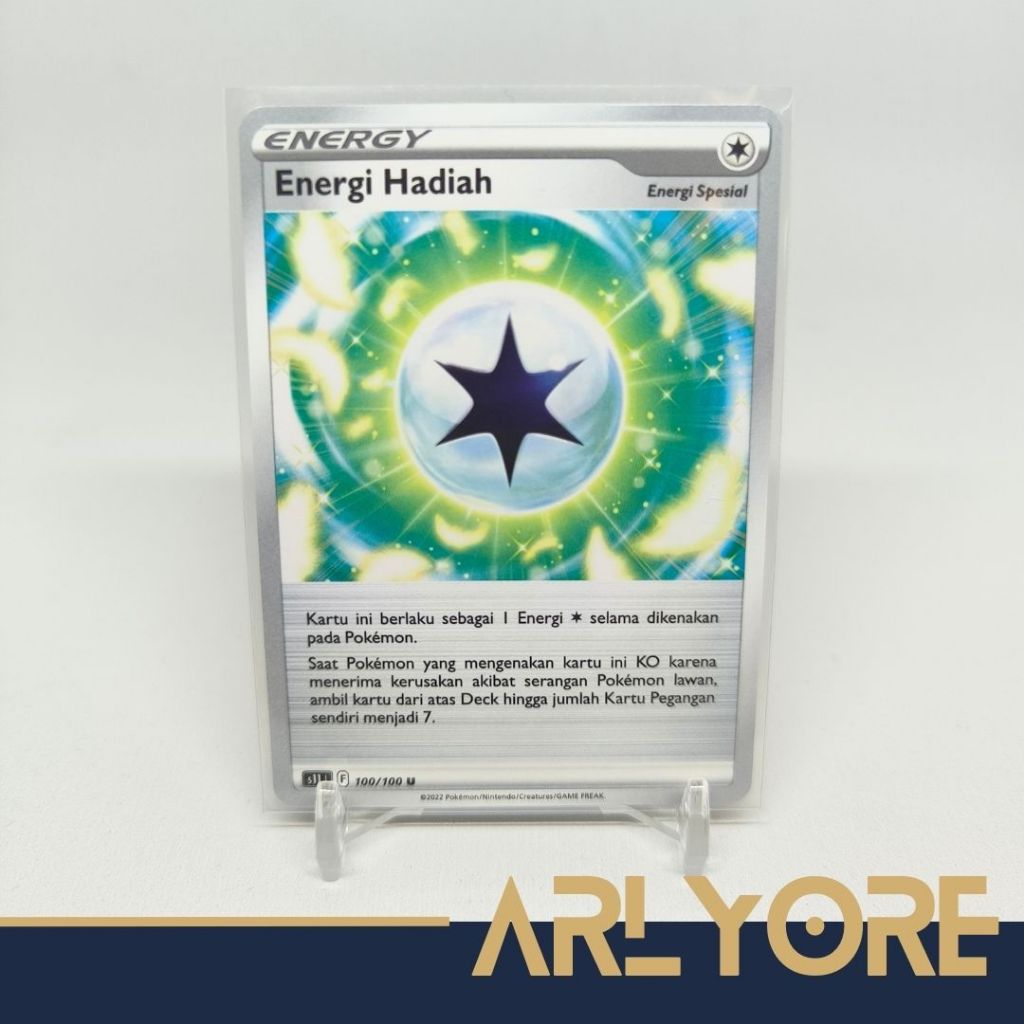 Pokemon TCG Indonesia Energi Hadiah S11 Neraka Sirna