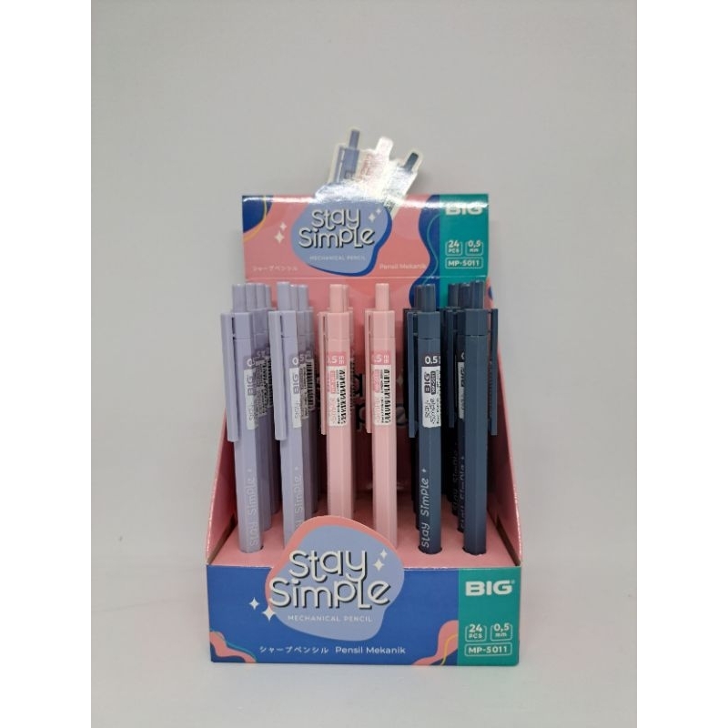 

PENSIL MEKANIK BIG 0.5 STAY SIMPLE MP-5011 JUAL/PCS