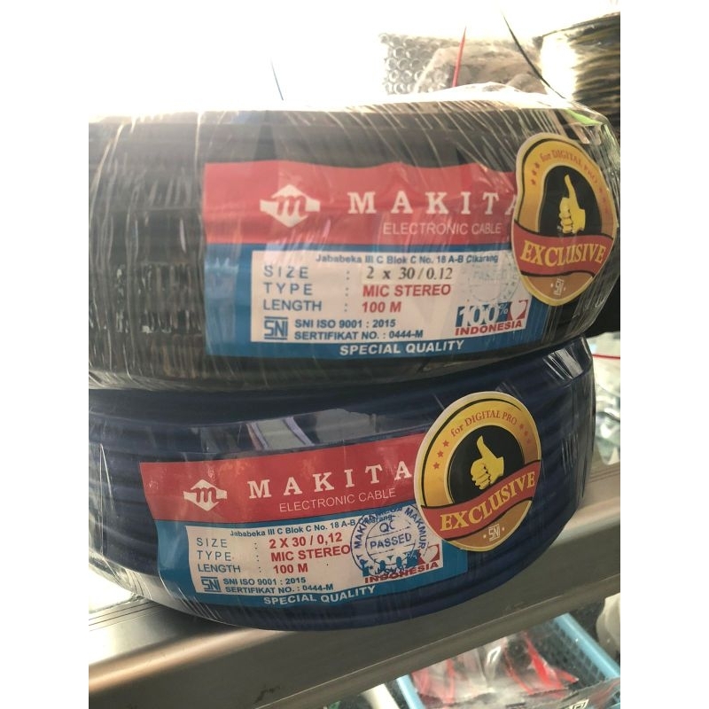 Kabel Mic Stereo MAKITA