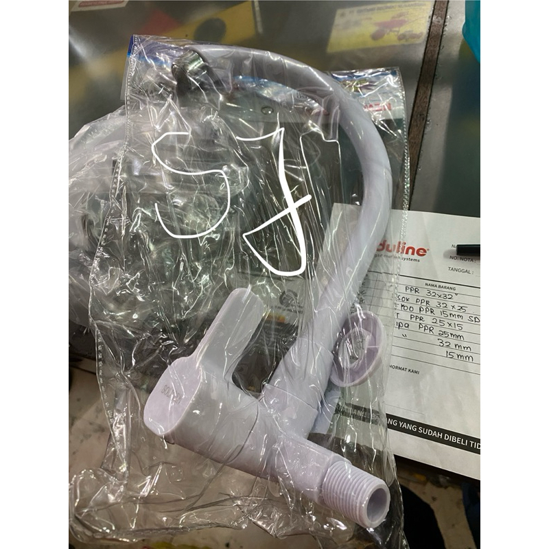 Kran Angsa Plastik Bagus Soligen W1 / Keran Cuci Piring Plastik Soligen PVC