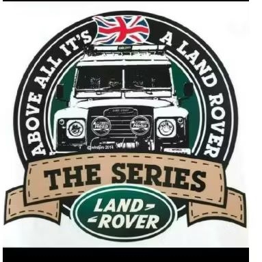 

Stiker Above All Its A Land Rover The Series