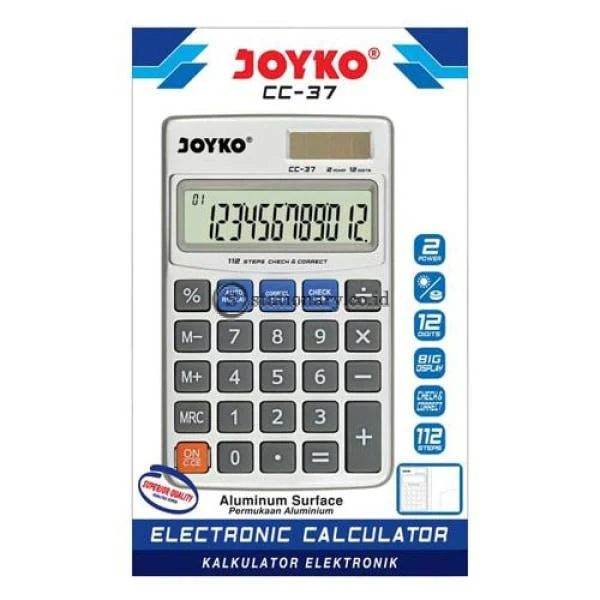 

Kalkulator Saku JOYKO CC 37 - Calkulator 12 Digits CC37 Check Correct