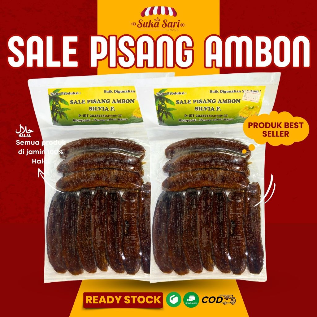 

Snack Sale Pisang Ambon Madu Superr Cemilan Oleh-Oleh | Sukasari Snack