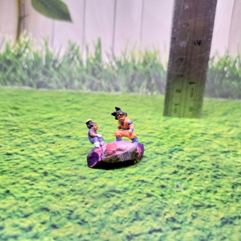Mainan Figure Mini Jadul Dragon Ball Goku Diorama