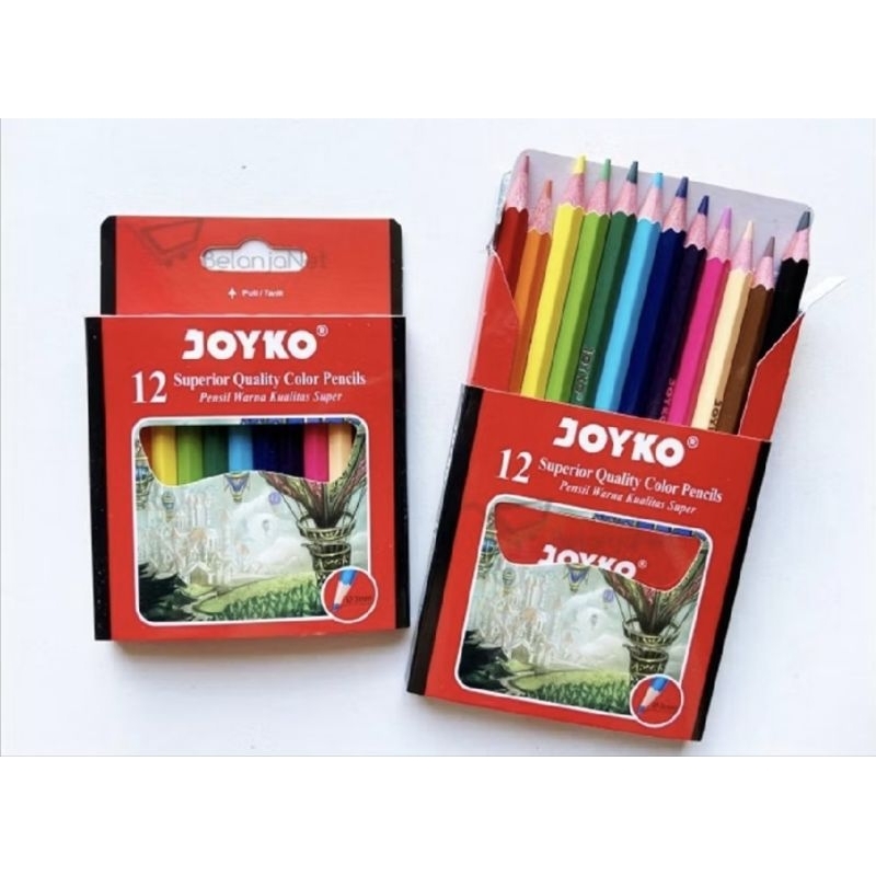 

PENSIL WARNA JOYKO ISI 12 PENDEK / MINI CP-S12