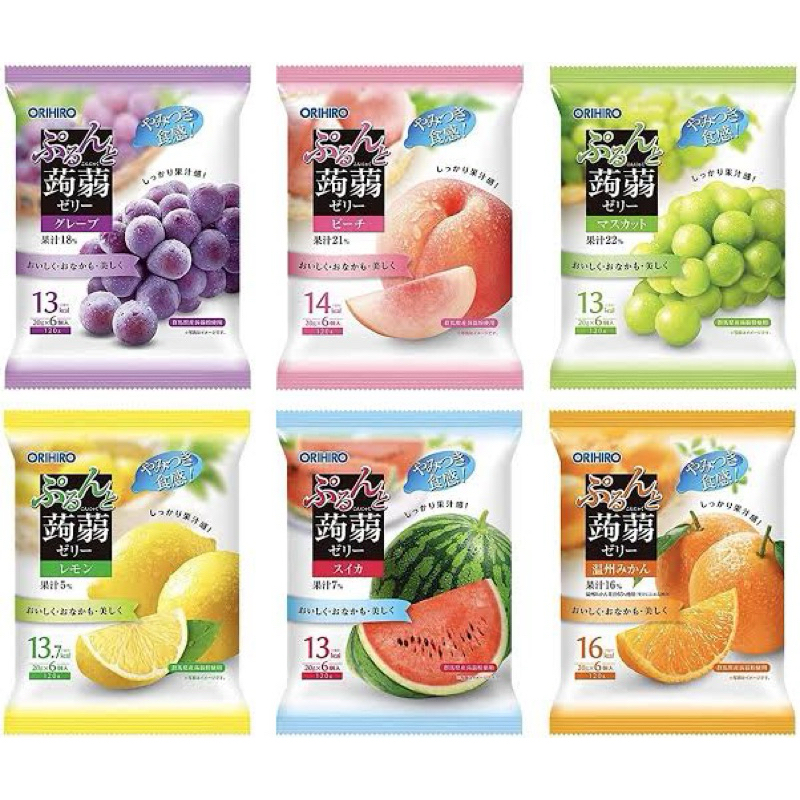 

Orihiro Jelly Candy Fruit Japan