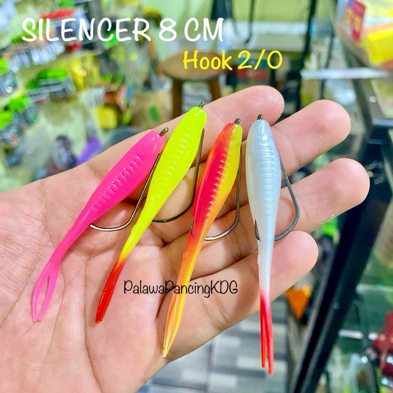 Silencer 8 cm Rep Ozmy dengan Hook