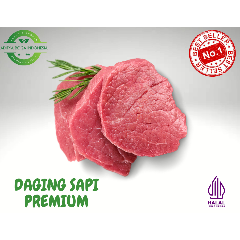 

Daging Rendang Premium Tanpa Lemak 1Kg