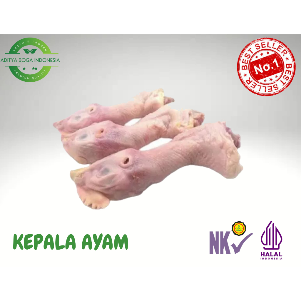 

Kepala Leher Ayam 1Kg Premium