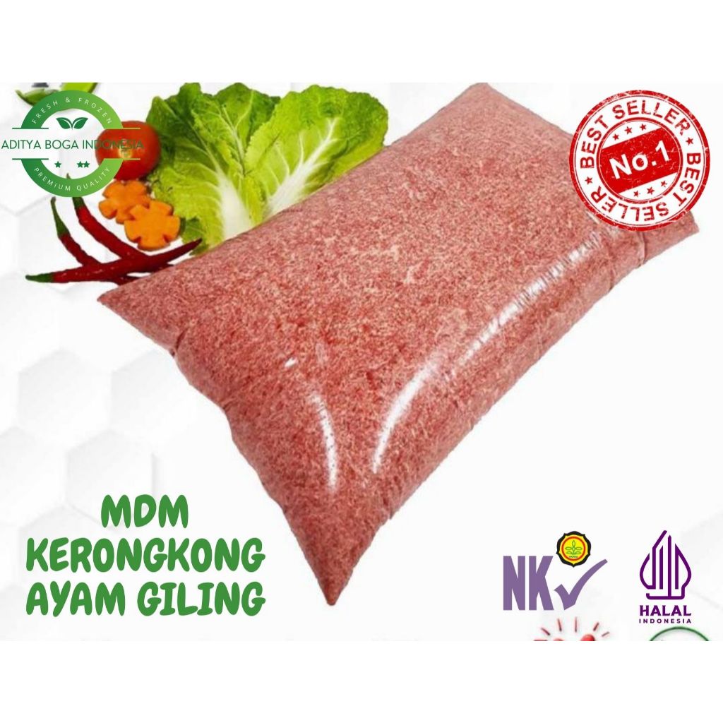 

MDM Kerongkong Ayam Giling Super 1Kg - 1Kg, Halus
