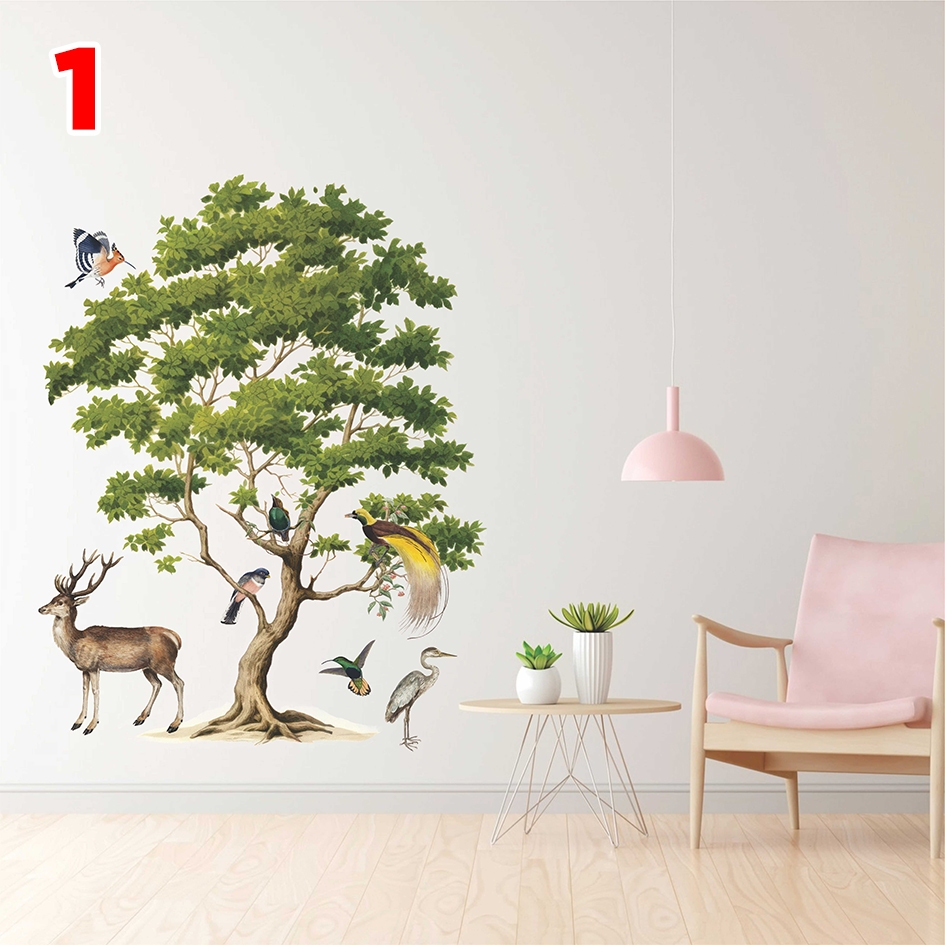 Unik Semesta Wall Sticker Pohon Stiker Dinding Wallsticker Smst