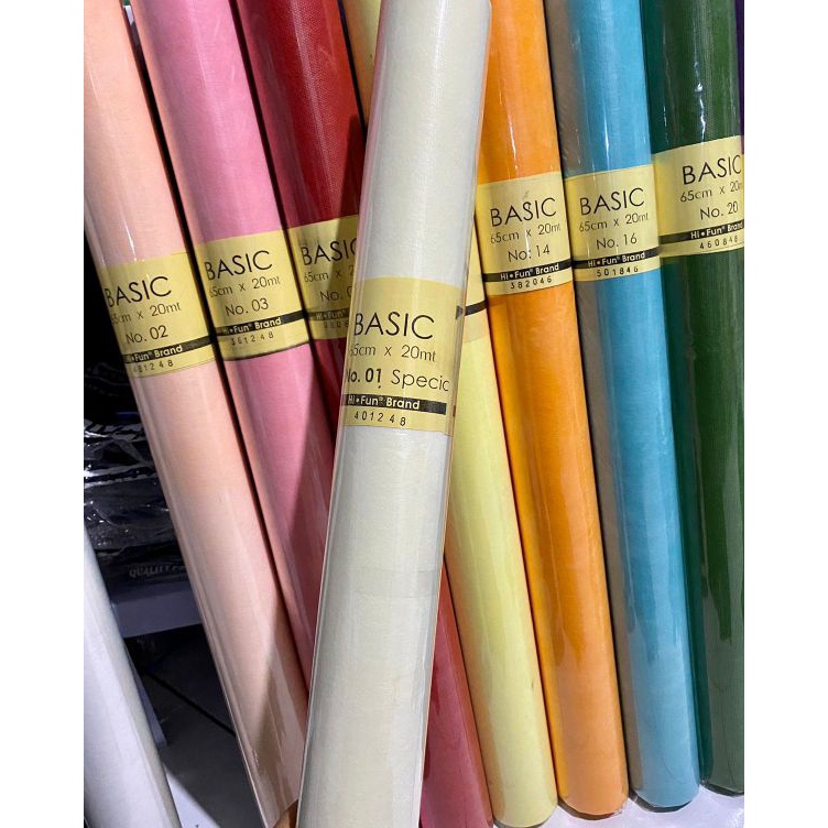 

Free Packing PAPER TISSUE ROLL 2 METER KERTAS TISSUE TERMURAH FLOWER WRAPPING PEMBUNGKUS BUNGA HANDCRAFT
