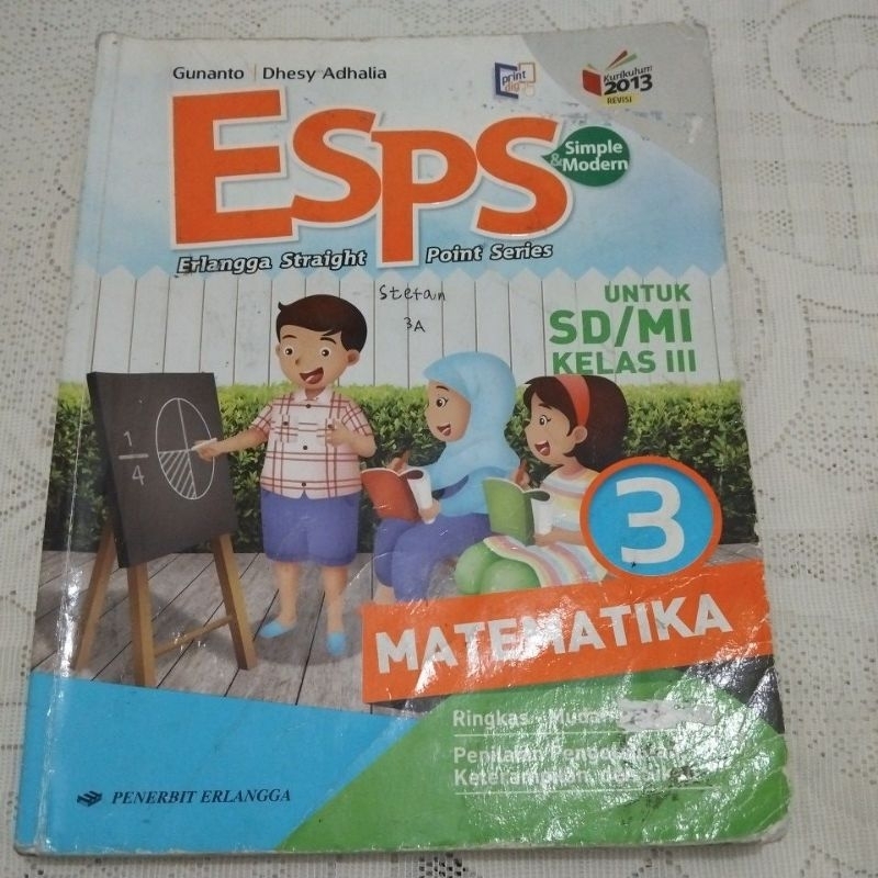 Buku ESPS matematika kelas 3 SD