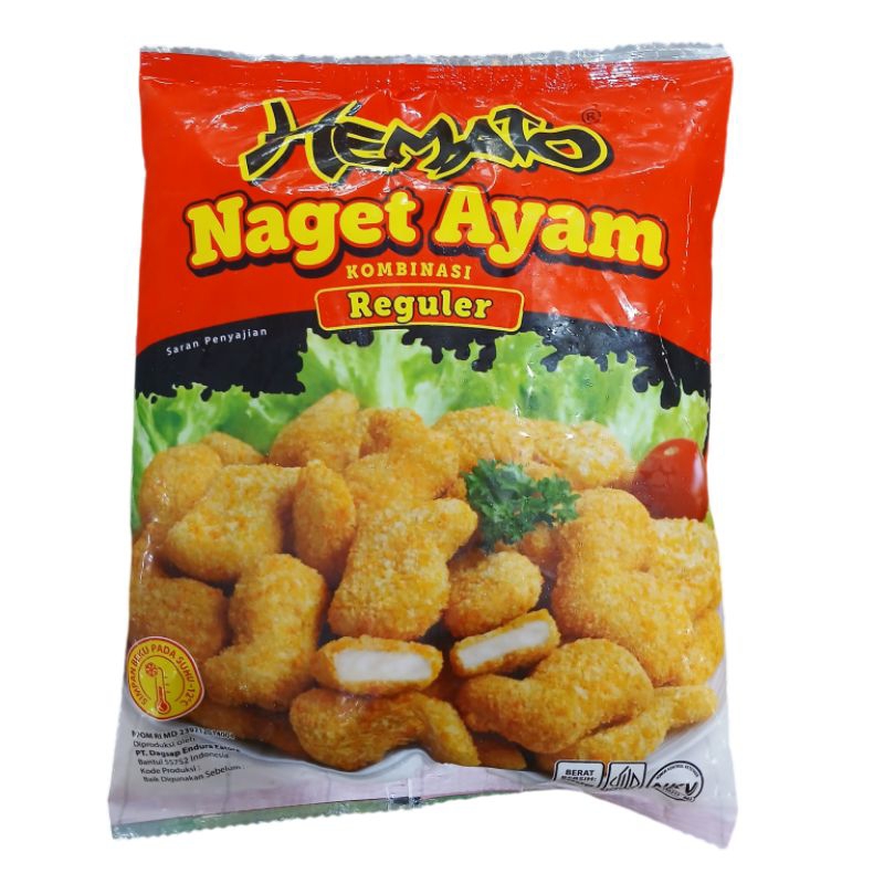 

Hemato Naget ayam reguler 500 gram