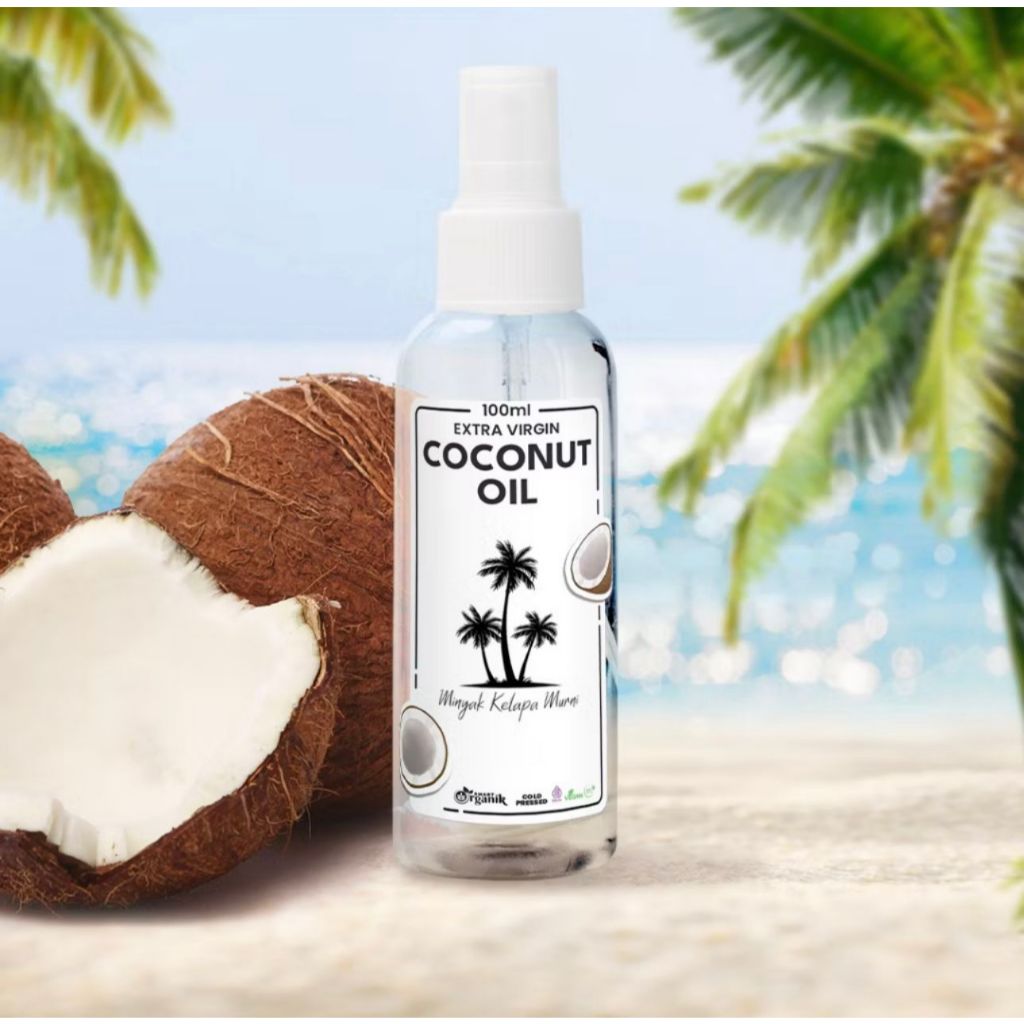 

[PROMO LAUNCH] SMART ORGANIK Extra Virgin Coconut Oil VCO 100ml Spray Minyak Kelapa Murni Asli Organik 100% Tanpa Pengawet